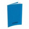 Cahier polypro 17X22 PP Bleu 90G 96P Seyès