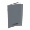Cahier polypro 21X29.7 PP Gris 90G 96P Seyès