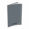 Cahier polypro 24X32 PP Gris 90G 96P Seyès