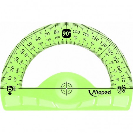 MAPED Rapporteur 180° 12cm incassable