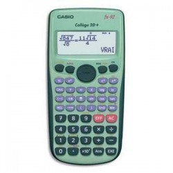CASIO Calculatrice scientifique FX 92 College 2D+