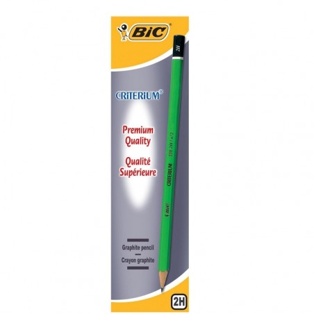 BIC Crayon graphite tête trempée mine 2H CONTE