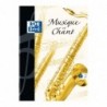 Cahier Musique  24x32 48 Pages couverture Carte