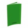 Cahier polypro 24X32 PP Vert 90G 48P Seyès