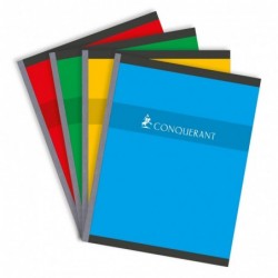 Cahier reliure Piqûre 17X22 192 Pages grands carreaux