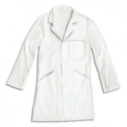 Blouse à manches longues en tissu 100% Coton 3 poches