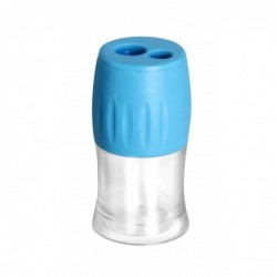 Taille-crayon plastique avec réservoir