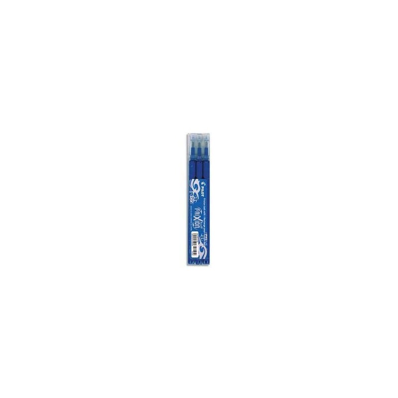 PILOT Pochette de 3 recharges pour roller FriXion Ball pointe moyenne (0
