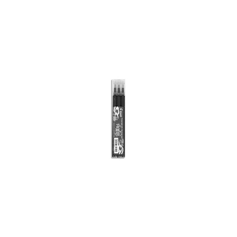 PILOT Pochette de 3 recharges pour roller FriXion Ball pointe moyenne (0
