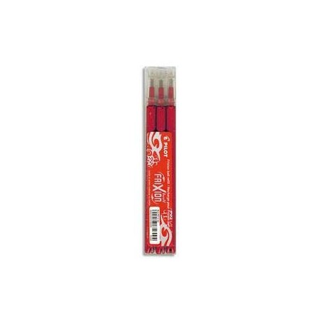 PILOT Pochette de 3 recharges pour roller FriXion Ball pointe moyenne (0