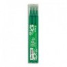 PILOT Pochette de 3 recharges pour roller FriXion Ball pointe moyenne (0