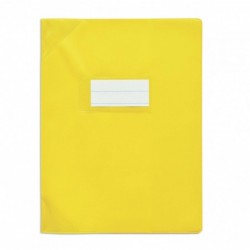 Protège-cahier 17x22cm Jaune