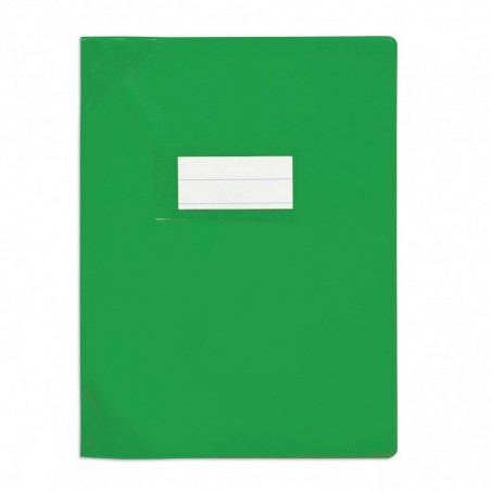Protège-cahier 17x22cm Vert