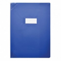 Protège-cahier 24x32cm Bleu