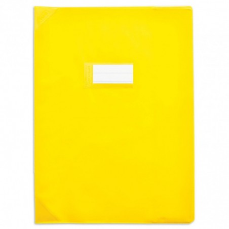 Protège-cahier 24x32cm Jaune