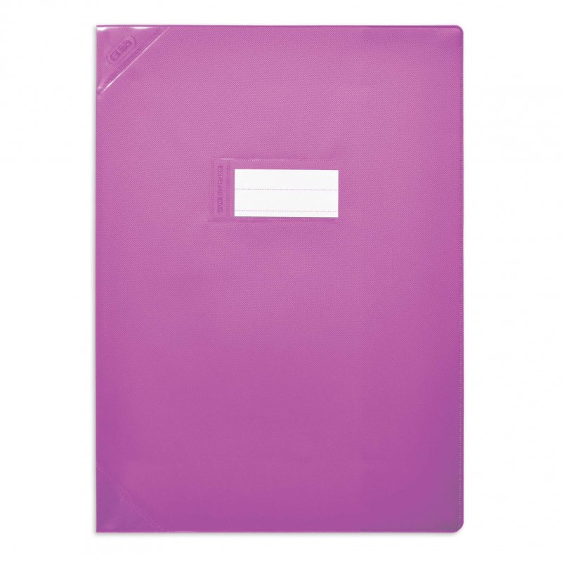 Protège-cahier 24x32cm Rose