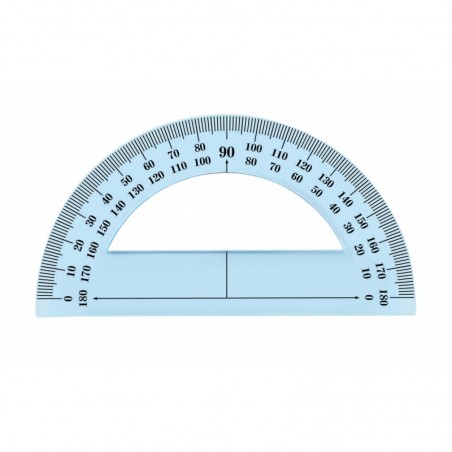 Rapporteur 180° 12cm incassable