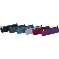 Fourre tout rond -22xD7-ASS bleu marine/bleu ciel//violet/rouge