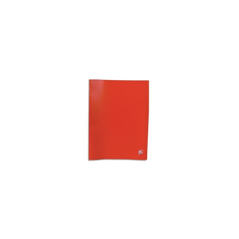 Protège-documents en polypropylène 100 vues rouge