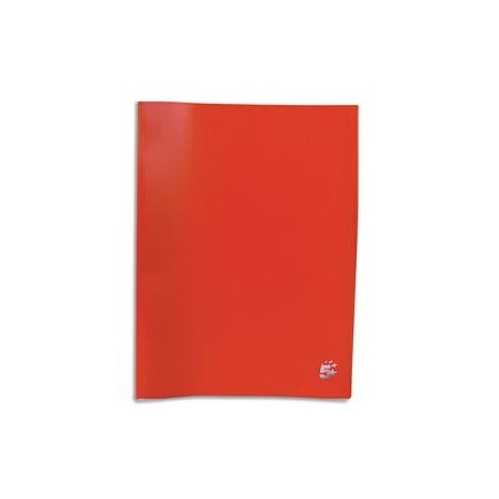 Protège-documents en polypropylène 100 vues rouge