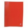 Protège-documents en polypropylène 100 vues rouge