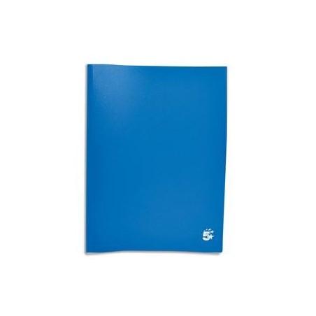 Protège-documents en polypropylène 80 vues bleu