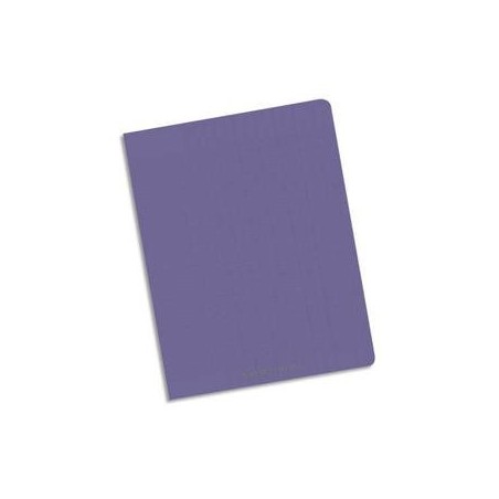 Cahier polypro 24X32 PP Violet 90G 96P 5x5
