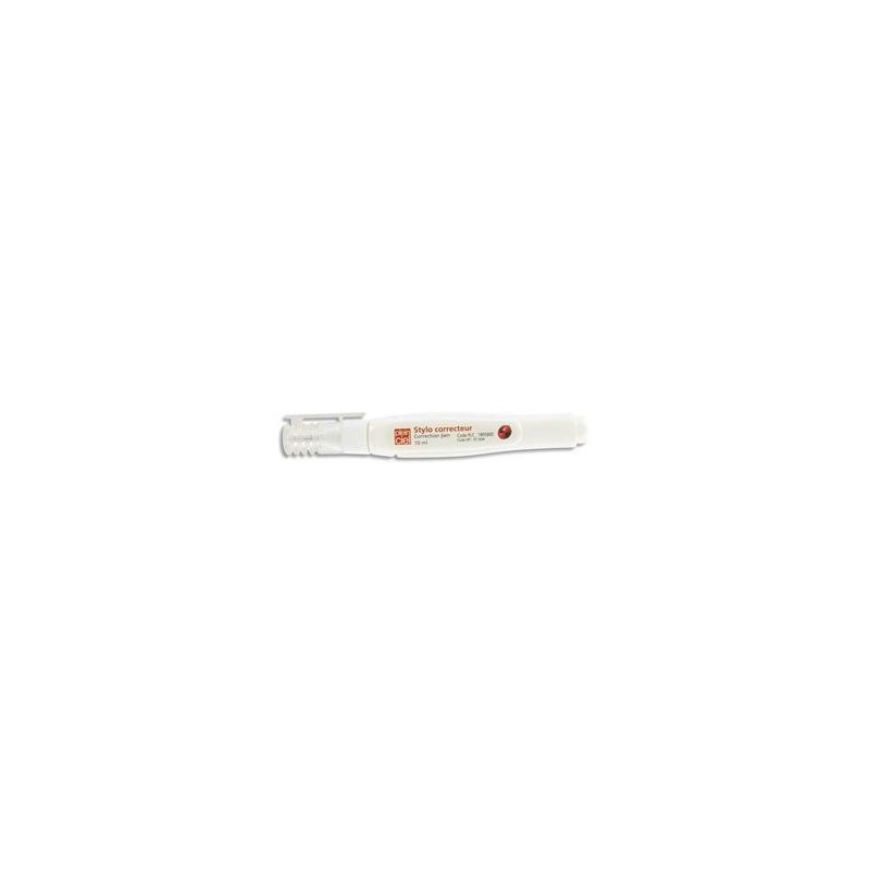Stylo de correction liquide contenance pointe métal 12ml