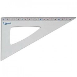 MAPED equerre 60° 21cm en aluminium
