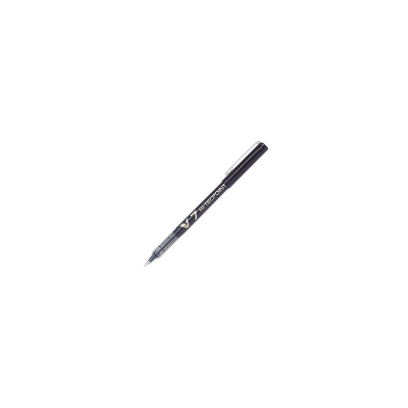 Stylo roller pointe aiguille Pilot V7, écriture 0,7 mm, noir