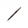 Stylo feutre Pilot Fineliner pointe fine baguée métal noir