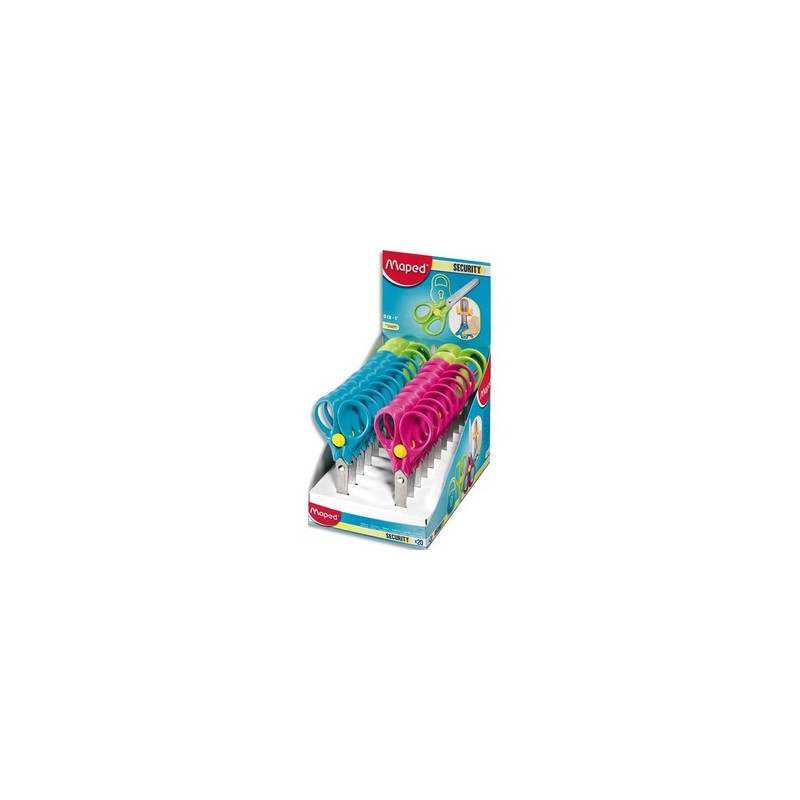 Maped ciseaux Security  ambidextre 13cm