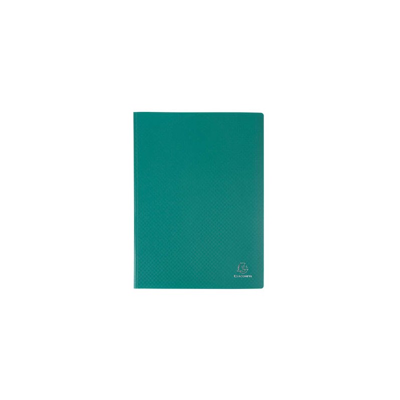 Protège-documents polypro 21x29,7cm, 160 vues, vert