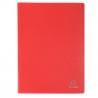 Protège-documents polypro 21x29,7cm, 120 vues, rouge