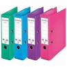 Classeur à levier rigide, dos de 8cm, coloris assortis