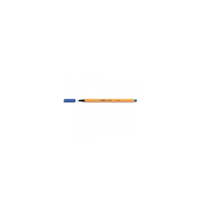 STABILO Stylo feutre Point 88 Bleu, pointe fine 88/41