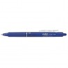 PILOT Roller Frixion Clicker rétractable, pointe moyenne bleu