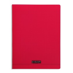 Cahier polypro avec rabat...