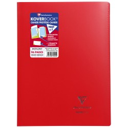 Cahier polypro à rabats...