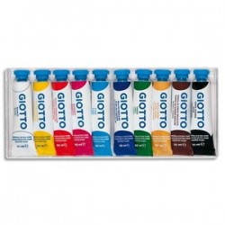 Boite de 10 tubes 10ml giotto