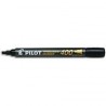 Marqueur permanent Pilot MARKER 400 pointe biseautée large encre noire