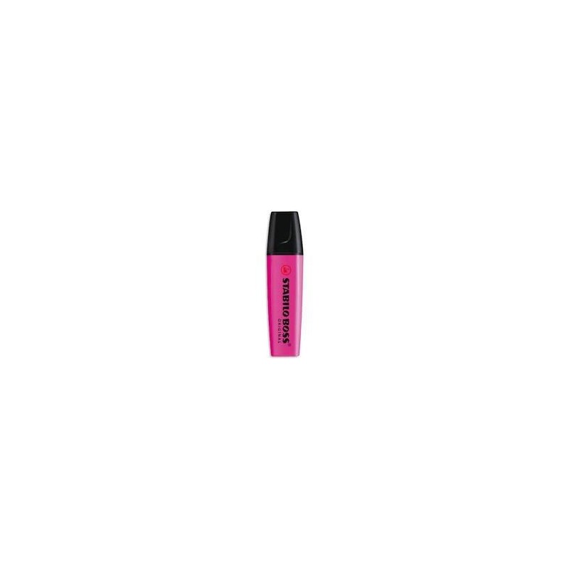 Surligneur Stabilo Boss Original, pointe biseautée, rose