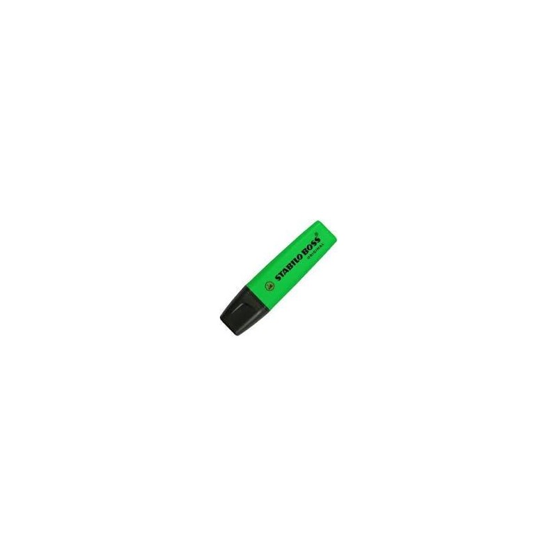 STABILO Surligneur pointe biseautée Vert BOSS