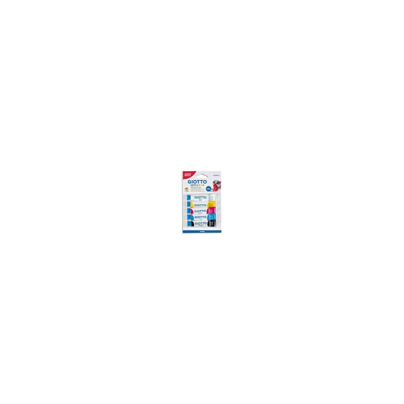 Blister 5 tubes métal de gouache 10ml
