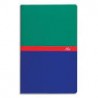 Carnet reliure piqûre 11x17  96 pages petits carreaux