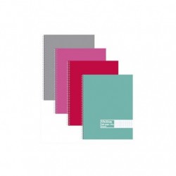Cahier spirale 17x22cm 100...
