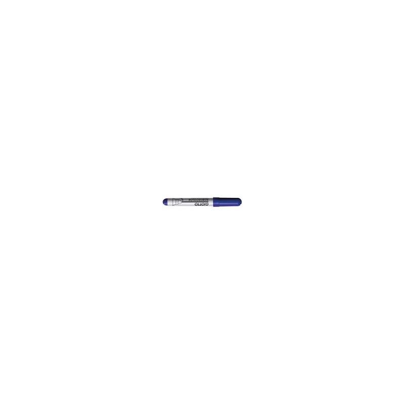GIOTTO Marqueur effaçable pointe ogive 7mm. Encre Bleue. Odeur neutre