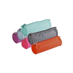Trousse ronde en textile...