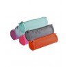 Trousse ronde en textile -22xD7-assorties bleu clair/bleu foncé//violet/rose/orange/vert