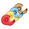 Rouleau adhésif transparent 18mm x 33m  sur dévidoir lame métal